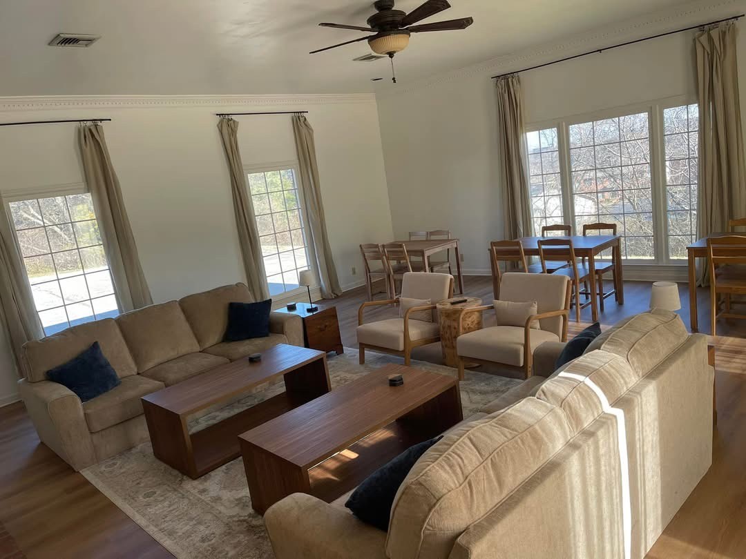 741 Fox Ridge Drive Brentwood, TN 37027 - Photo 37 of 38 a living room with furniture and a large window