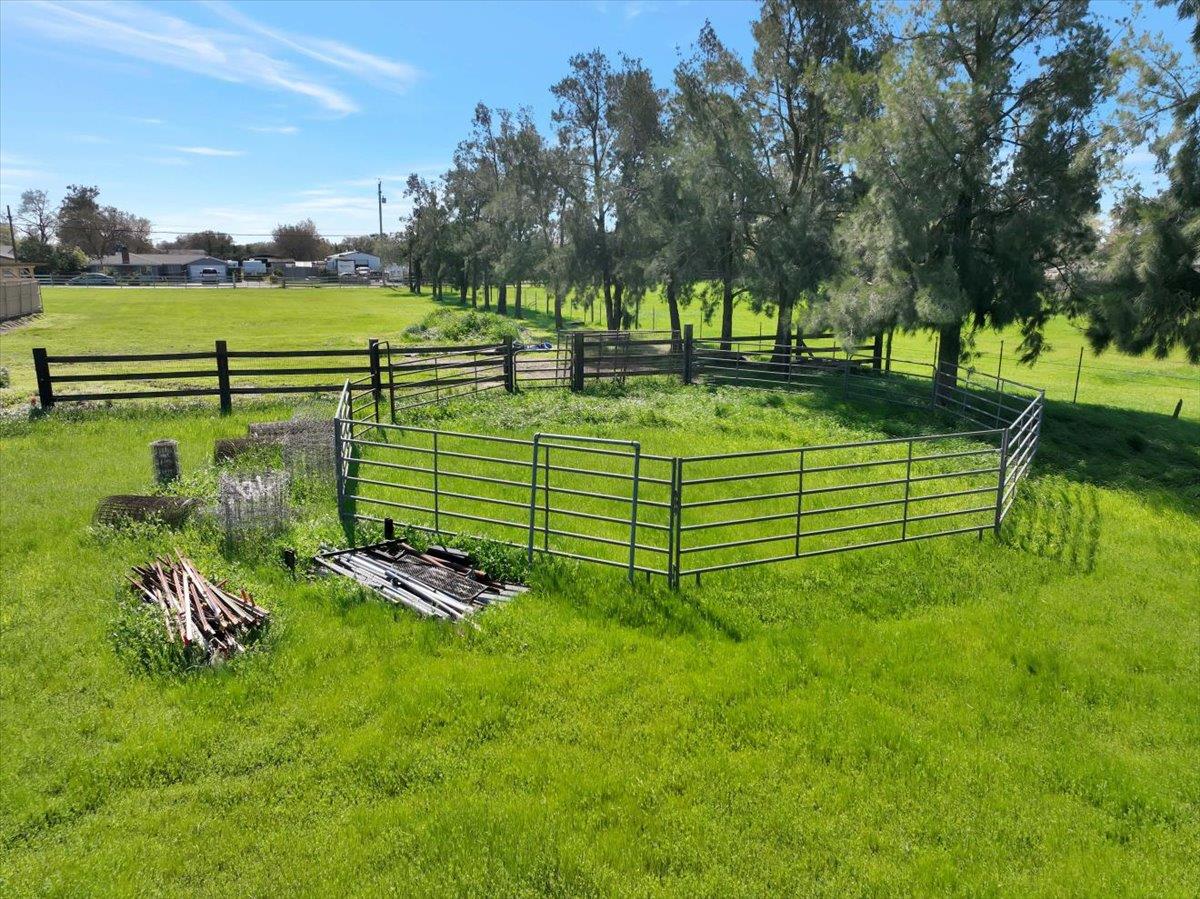 1741 U Street Elverta, CA 95626 - Photo 16 of 33 a garden view with a sitting space