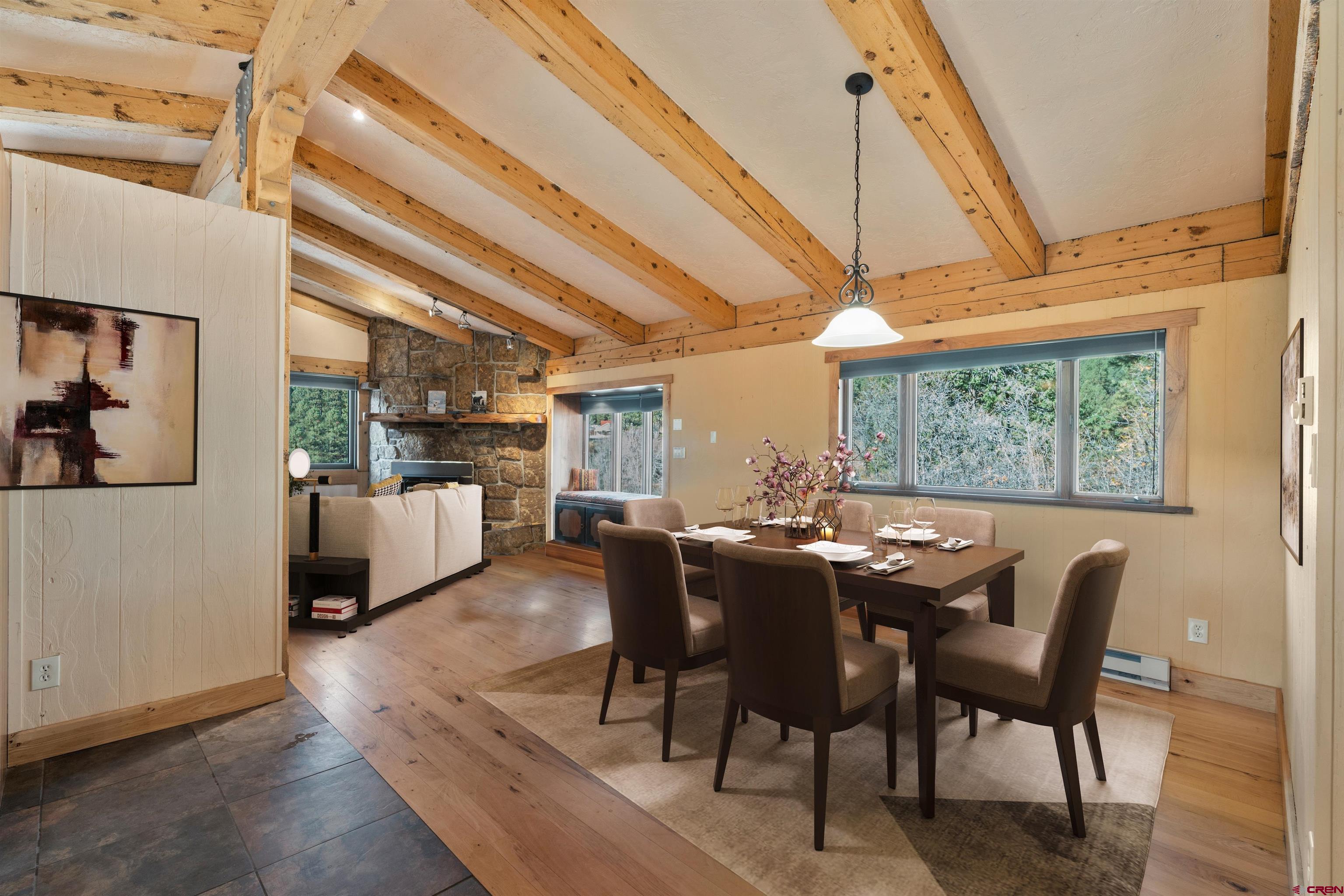 12199 County Road 240 Durango, CO 81301 - Photo 13 of 35 a dining room with furniture and window