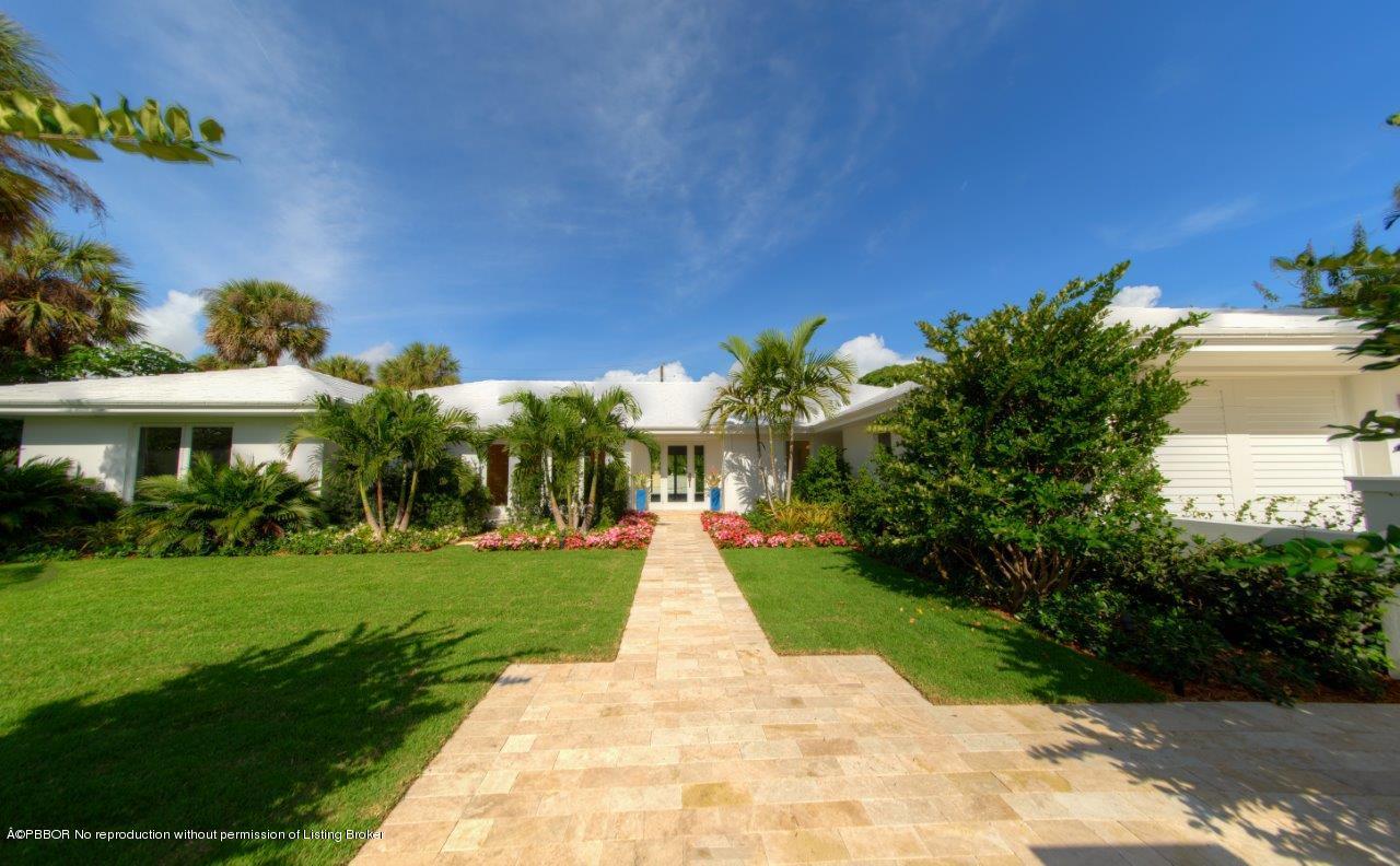 211 Caribbean Road Palm Beach, FL 33480 - Photo 1 of 24 Front Entry