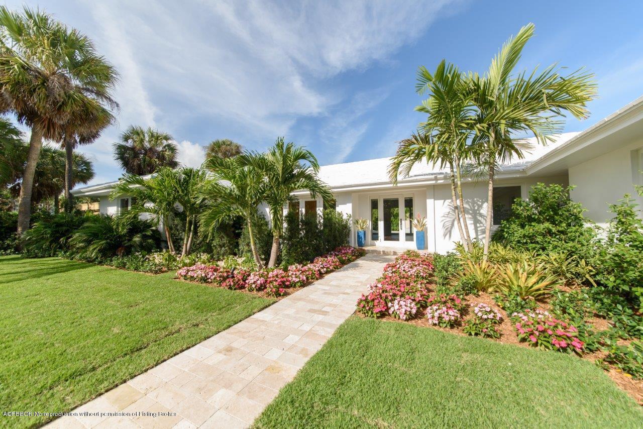 211 Caribbean Road Palm Beach, FL 33480 - Photo 2 of 24 Front South