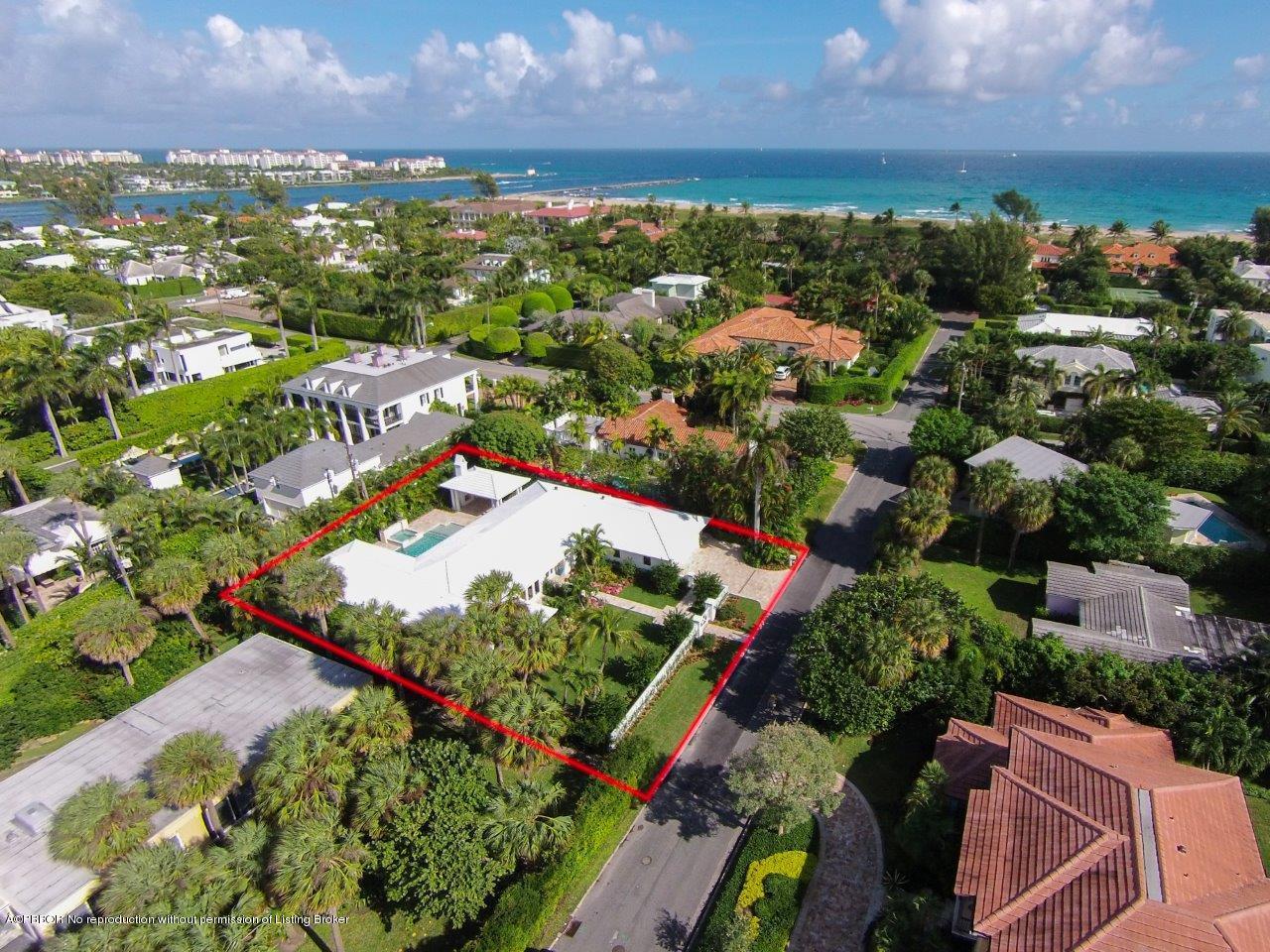 211 Caribbean Road Palm Beach, FL 33480 - Photo 20 of 24 Aerial