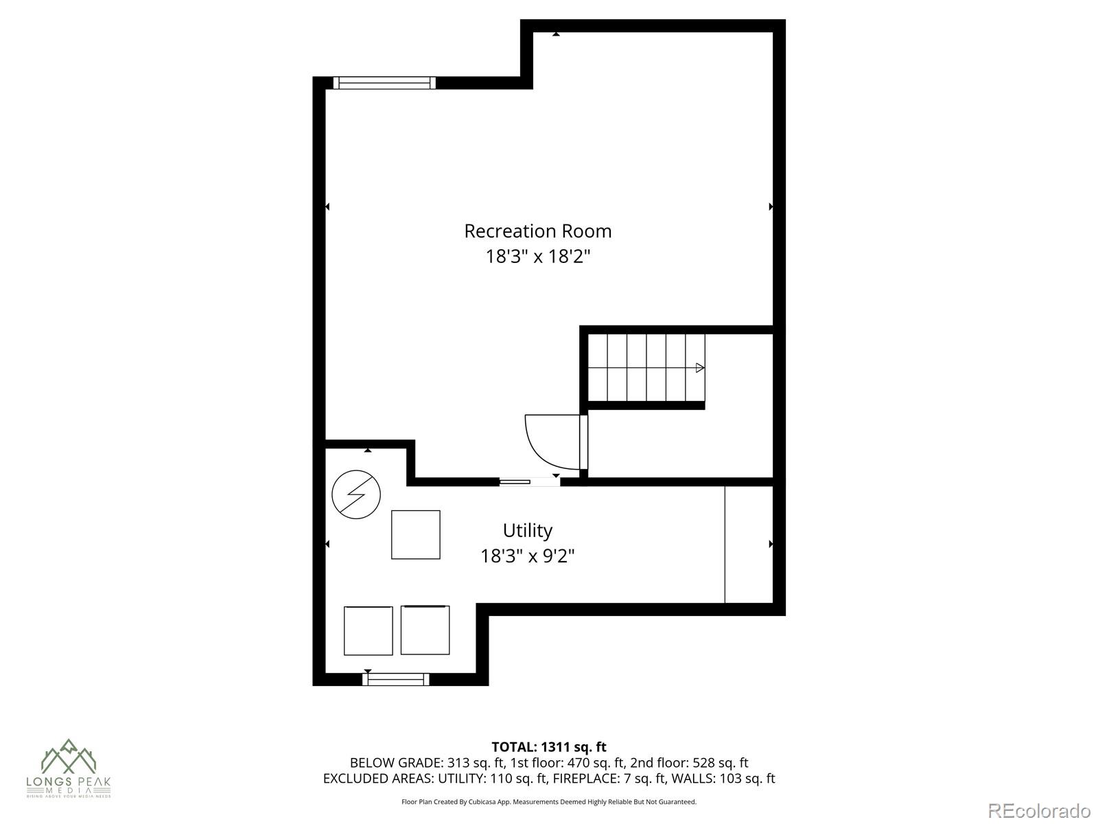 8782 Carr Loop Arvada, CO 80005 - Photo 21 of 23 a picture of a floor plan