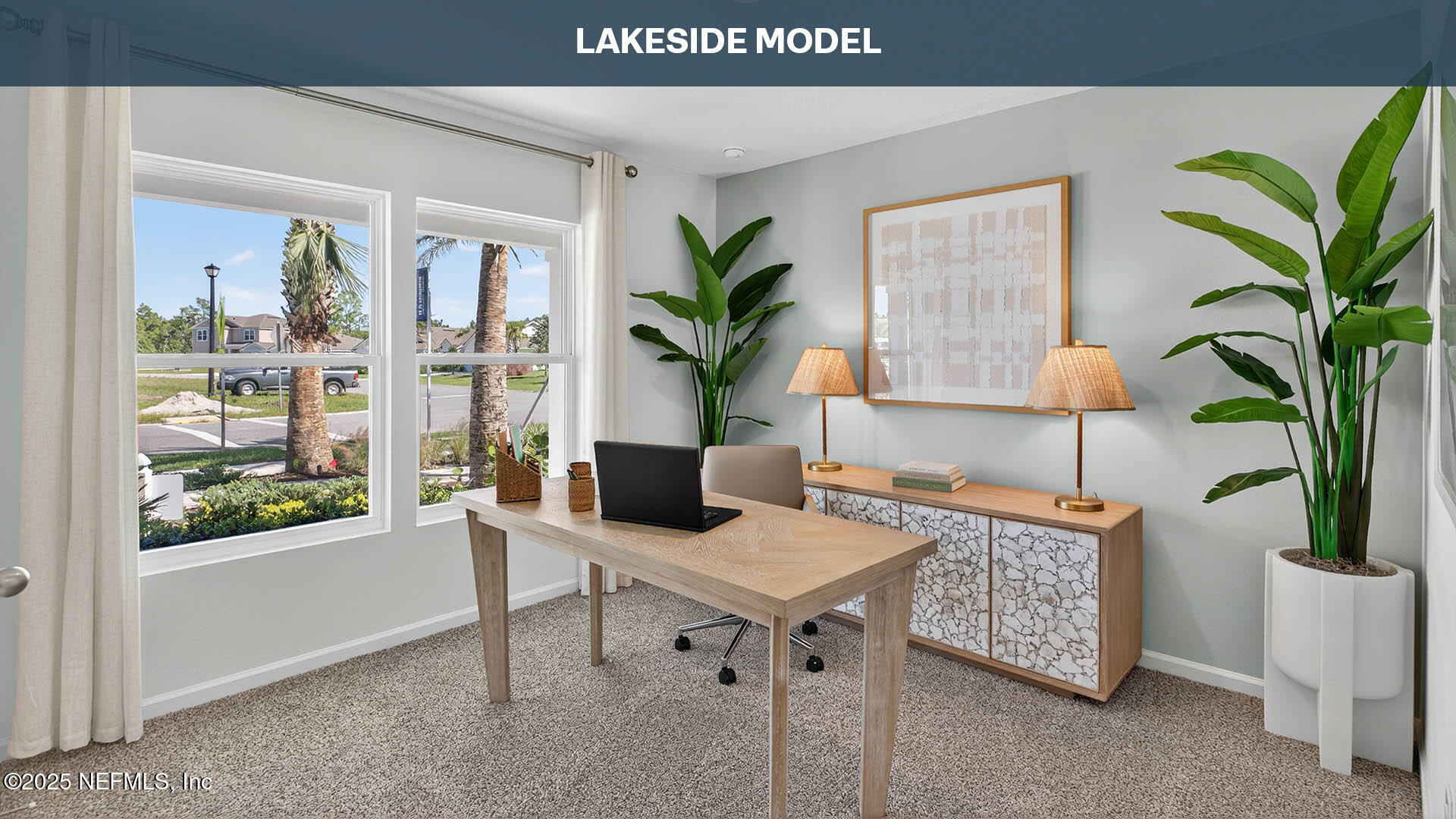 3 Oakleaf Court Palm Coast, FL 32137 - Photo 20 of 63 a view of a work space with furniture and window