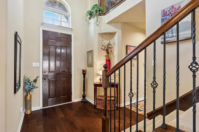 a view of an entryway