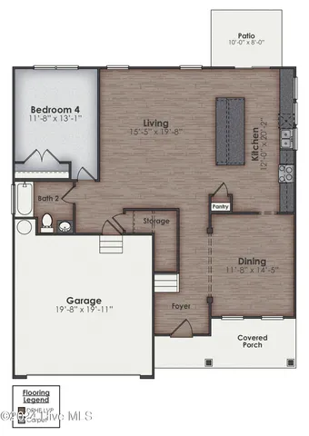 $384,999 | 220 Surfside Lndg Boulevard, Unit LOT 9, Hubert, NC 28539