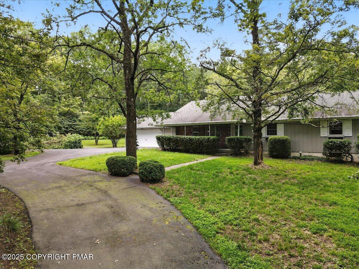 142 Pine Grove Road Kunkletown, PA 18058 - Photo 7 of 78 a view of a house with backyard and a tree