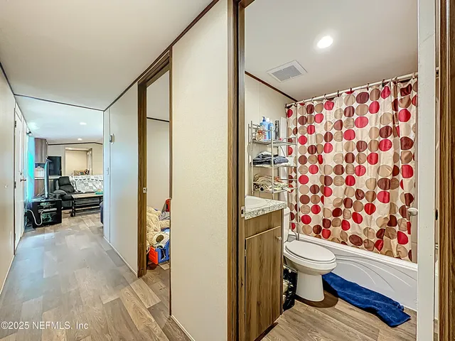 a house view with a outdoor space