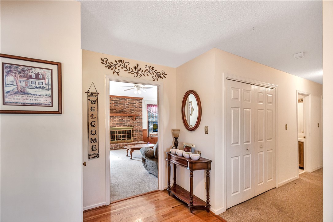 1116 Green Willow Trail Anderson, SC 29621 - Photo 14 of 45 The inviting entryway features hardwood floors, leading to a cozy living space.