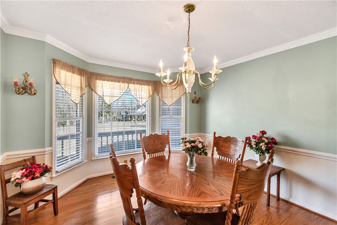 1116 Green Willow Trail Anderson, SC 29621 - Photo 15 of 45 This bright dining area features ample natural light, creating an inviting space for memorable meals.