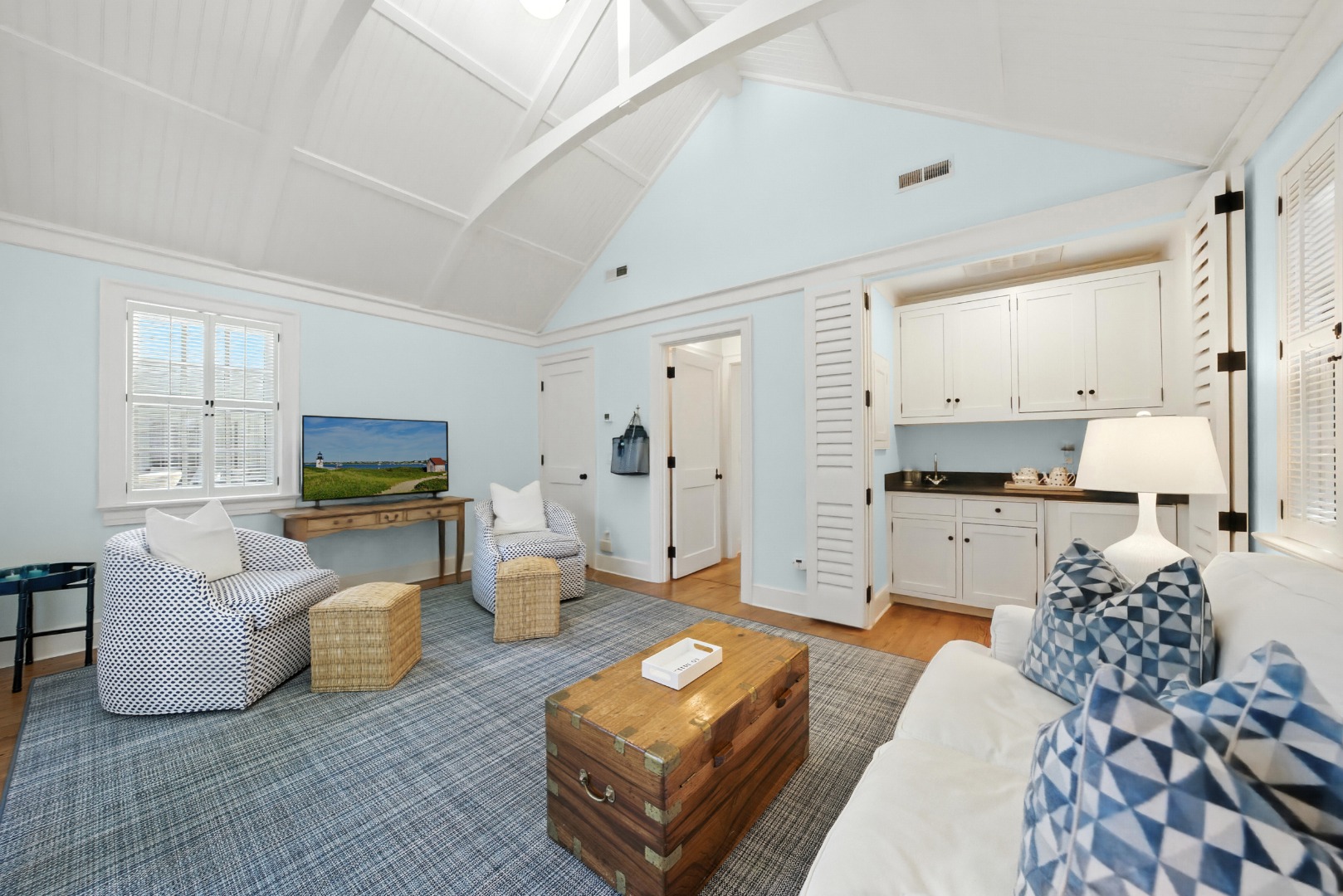 18 Mill Street Nantucket, MA 02554 - Photo 46 of 52 Studio Living Room with Kitchenette