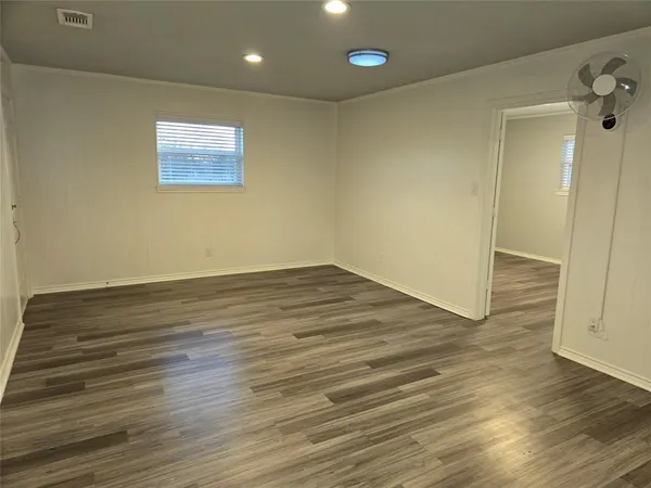 wooden floor in an empty room