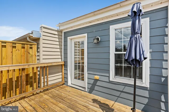 a view of a house with a balcony