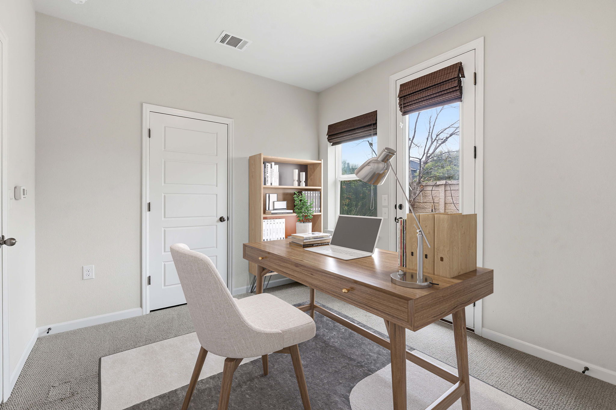 4409 Festival Path, Unit 26 Austin, TX 78741 - Photo 6 of 24 Office with carpet and baseboards