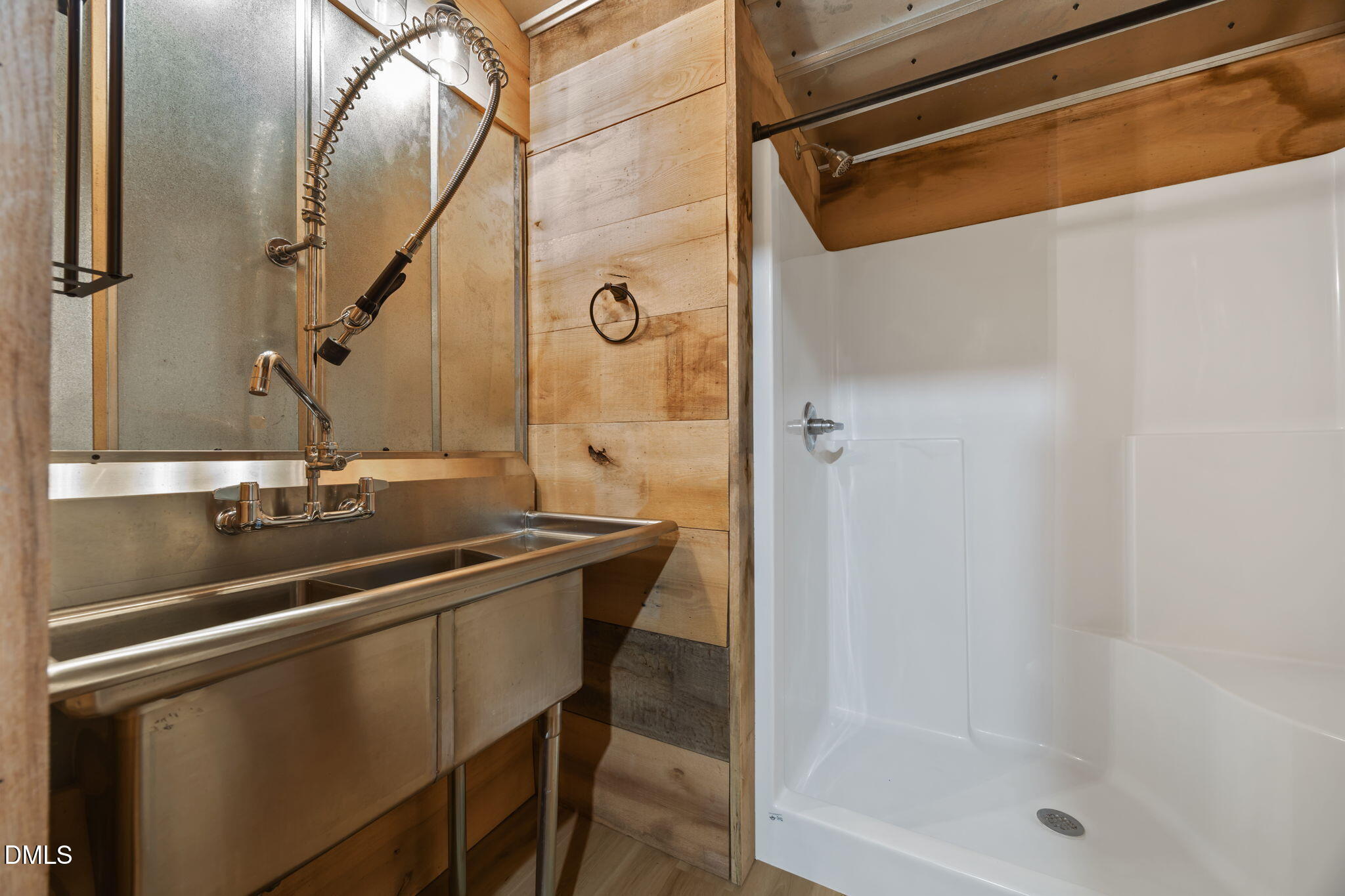 6450 Moores Mill Road Rougemont, NC 27572 - Photo 44 of 66 a bathroom with a sink and a mirror
