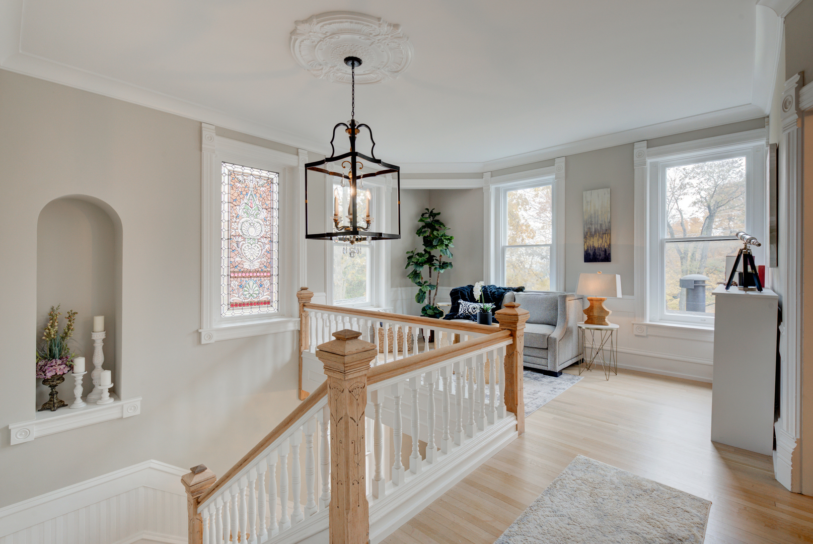 31W141 Army Trail Road Wayne, IL 60184 - Photo 24 of 63 a view of living room filled with furniture and window