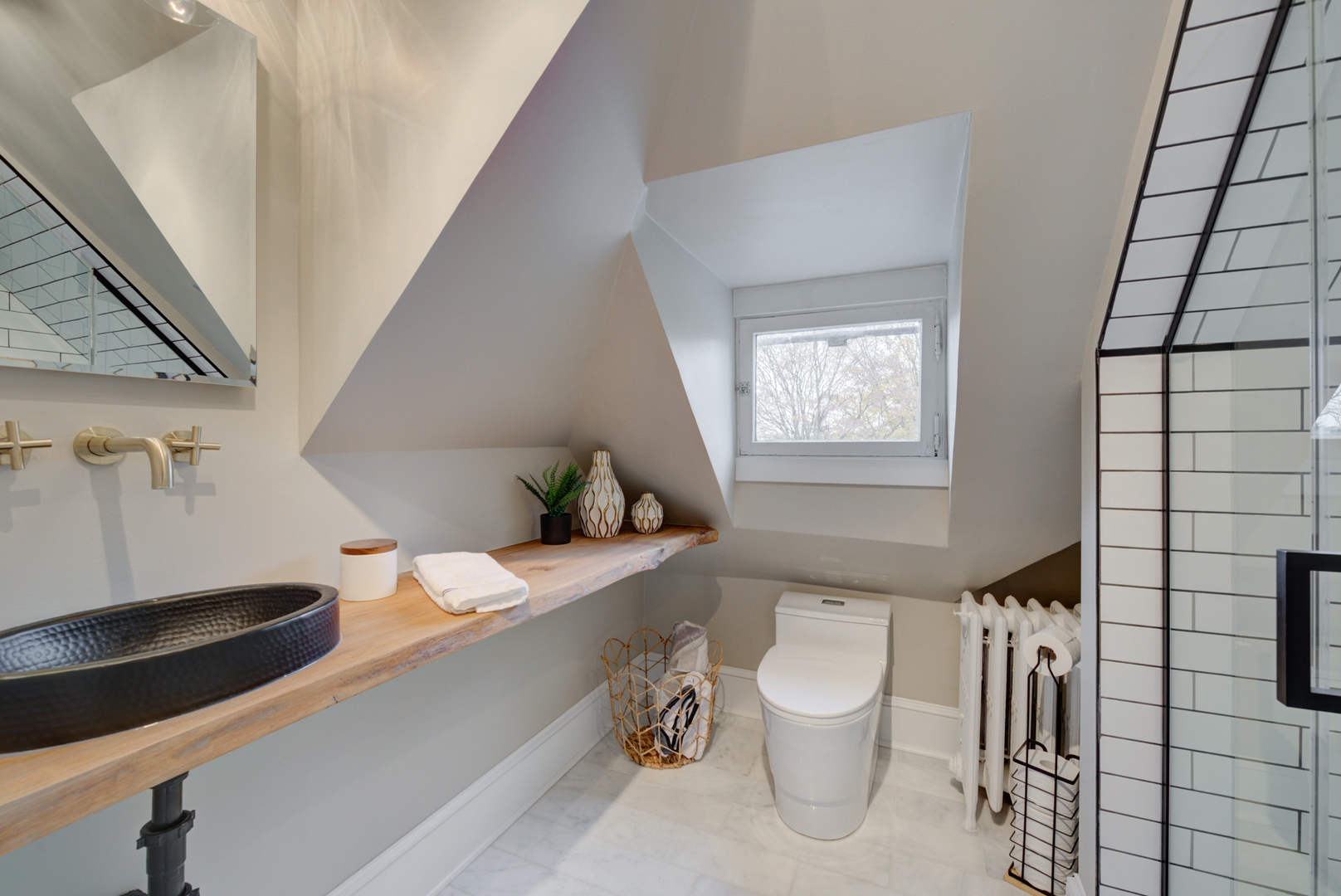 31W141 Army Trail Road Wayne, IL 60184 - Photo 45 of 63 a bathroom with a toilet a sink and a window