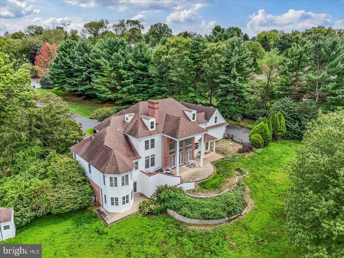 1015 Lambourne Road West Chester, PA 19382 - Photo 2 of 69 Aerial view of the back of the home