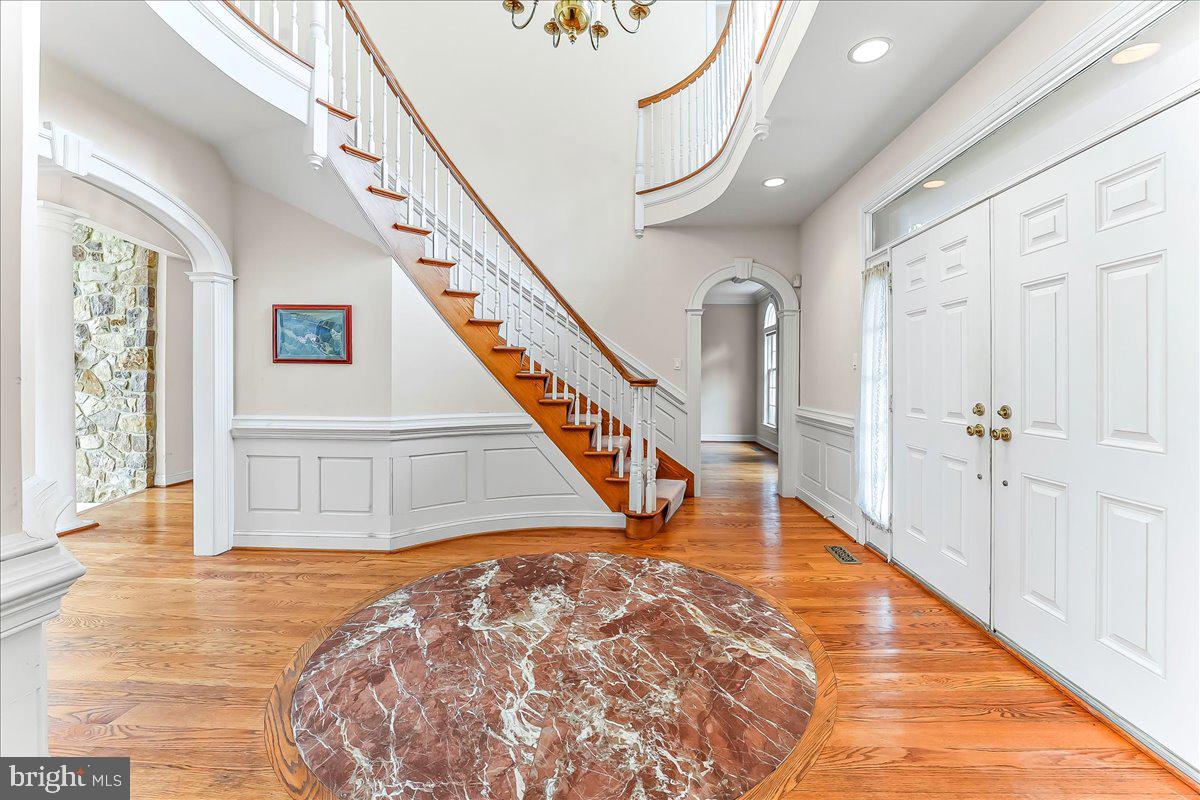 1015 Lambourne Road West Chester, PA 19382 - Photo 5 of 69 Two-story foyer with circular staircase