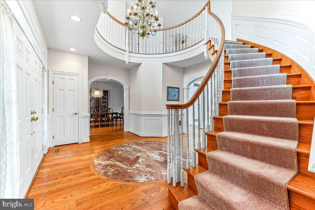 1015 Lambourne Road West Chester, PA 19382 - Photo 7 of 69 Staircase to the second floor and foyer