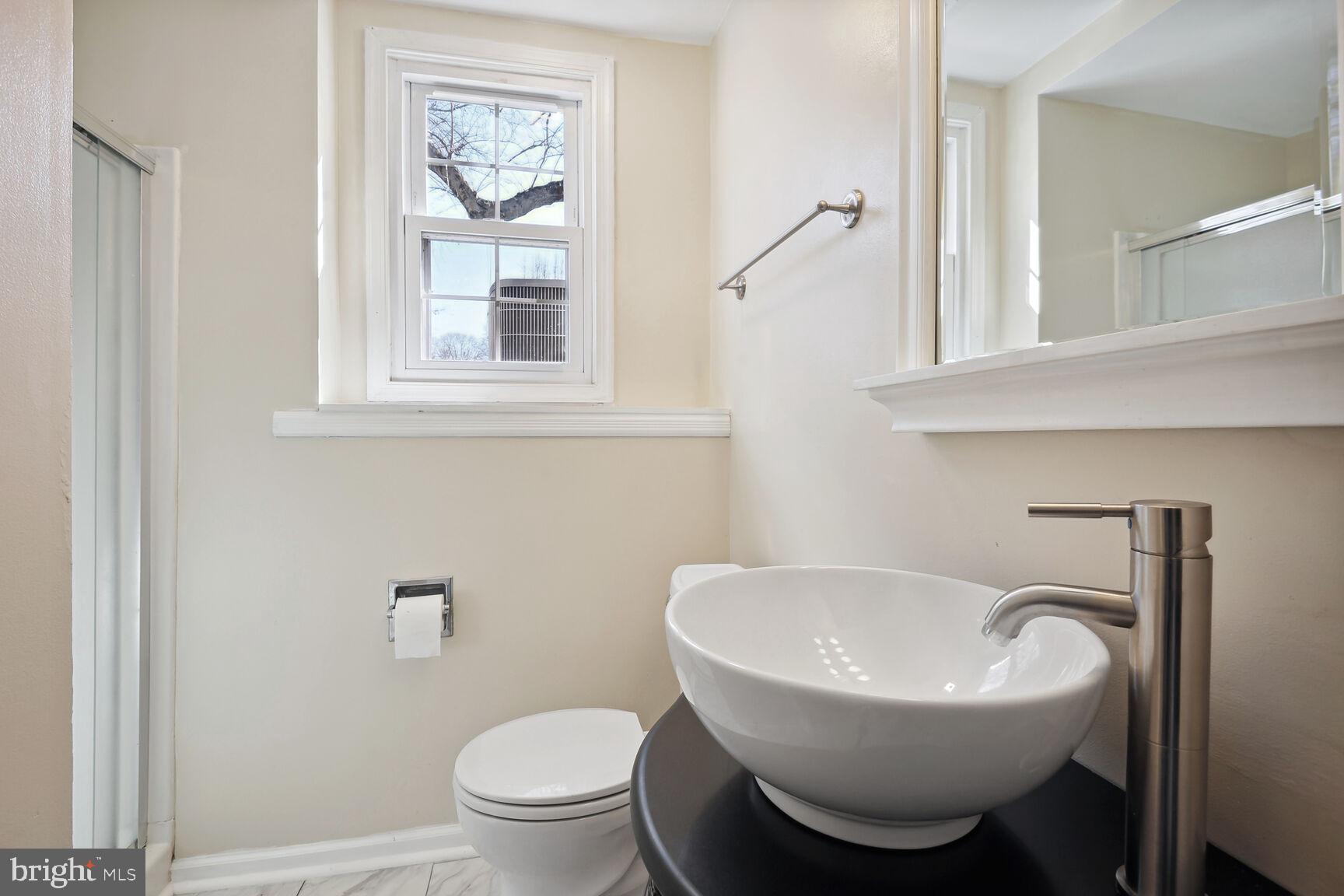 120 North Garfield Road Sterling, VA 20164 - Photo 17 of 19 Lower Level Full Bath with Window to Backyard