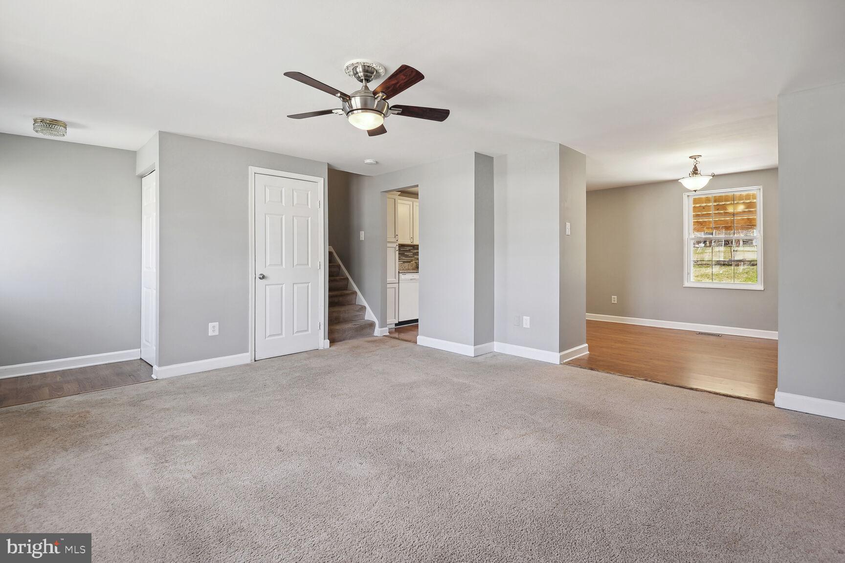 120 North Garfield Road Sterling, VA 20164 - Photo 3 of 19 Living Room view to Kitchen
