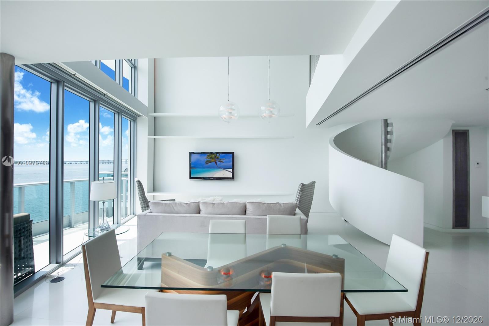 Clean lines, open spaces, and breathtaking views from Bay Loft 46.