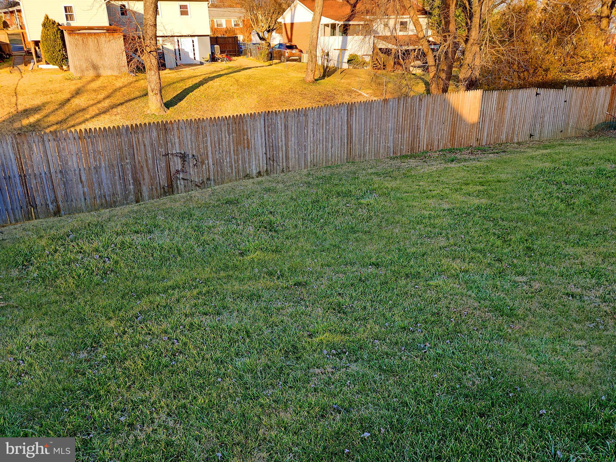 14143 Grayson Road Woodbridge, VA 22191 - Photo 13 of 58 Very large fenced (6 foot tall) backyard