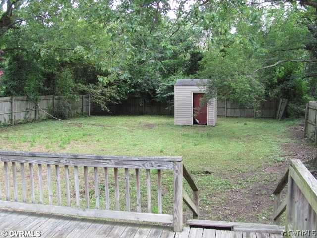 4918 Snead Road Richmond, VA 23224 - Photo 11 of 12 Yard/Garden - Backyard