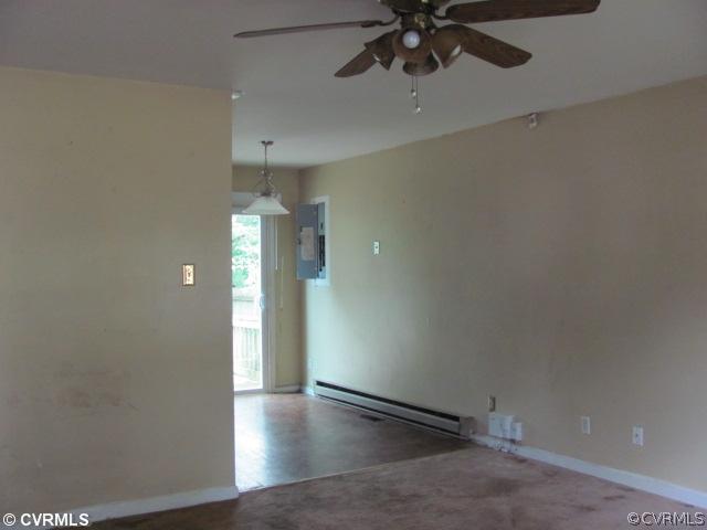 4918 Snead Road Richmond, VA 23224 - Photo 3 of 12 Living Room - Living Room View from Front Door