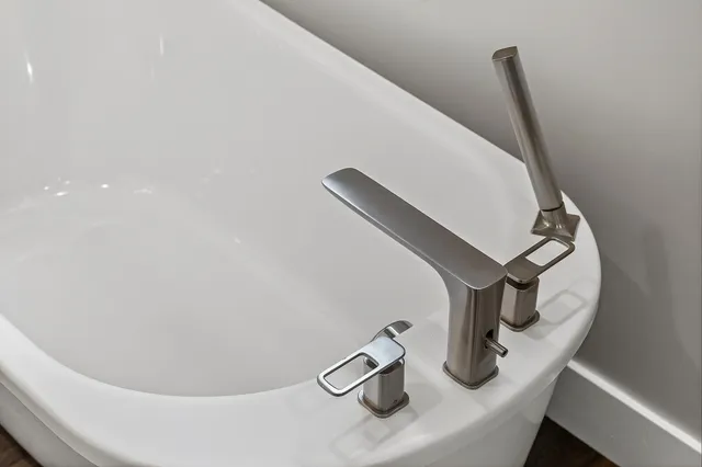 a bathroom with a sink