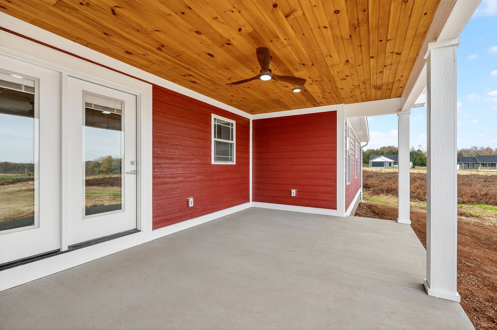 196 Dairy Barn Road Sparta, TN 38583 - Photo 3 of 44 a view of a livingroom with an empty space and deck