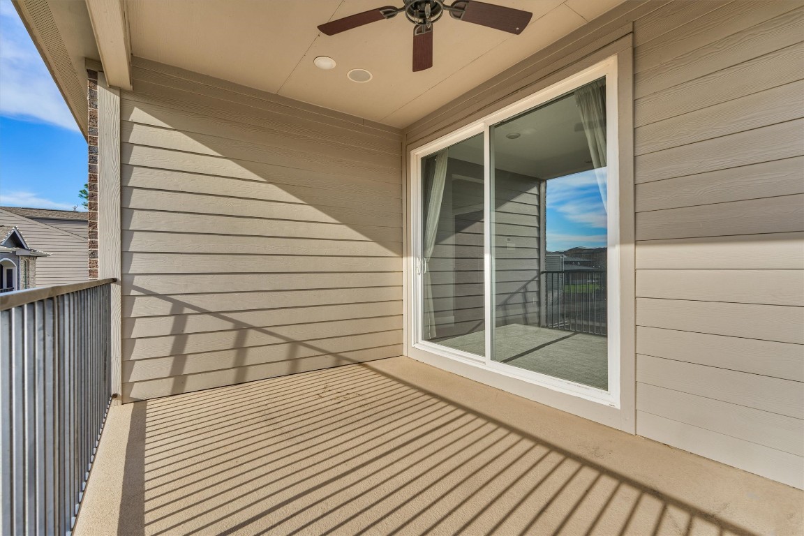2113 Solstice Boulevard Spring, TX 77386 - Photo 37 of 50 a view of wooden balcony