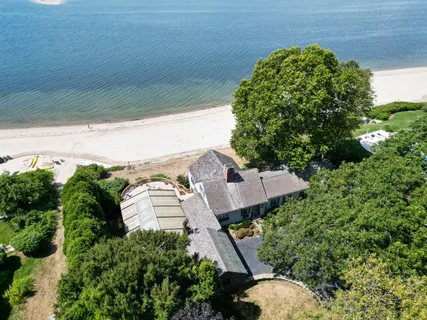 a view of a lake with outdoor space