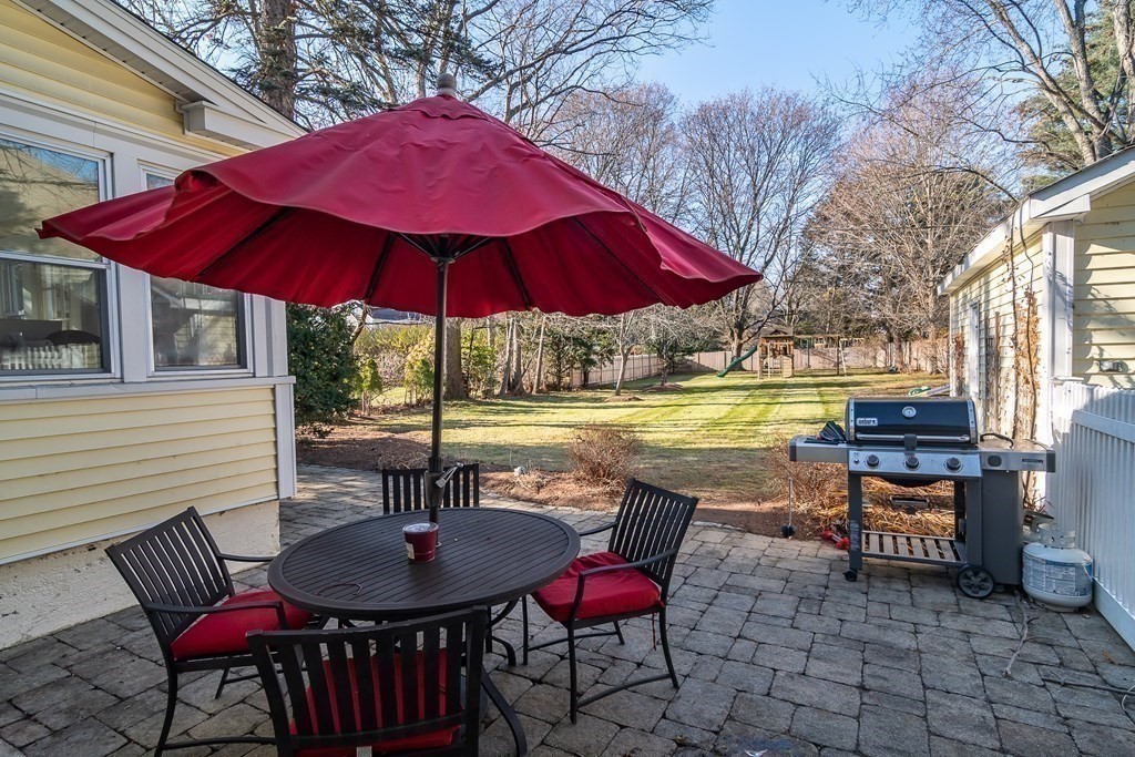 374 Weston Road Wellesley, MA 02482 - Photo 20 of 21 a view of swimming pool with outdoor seating