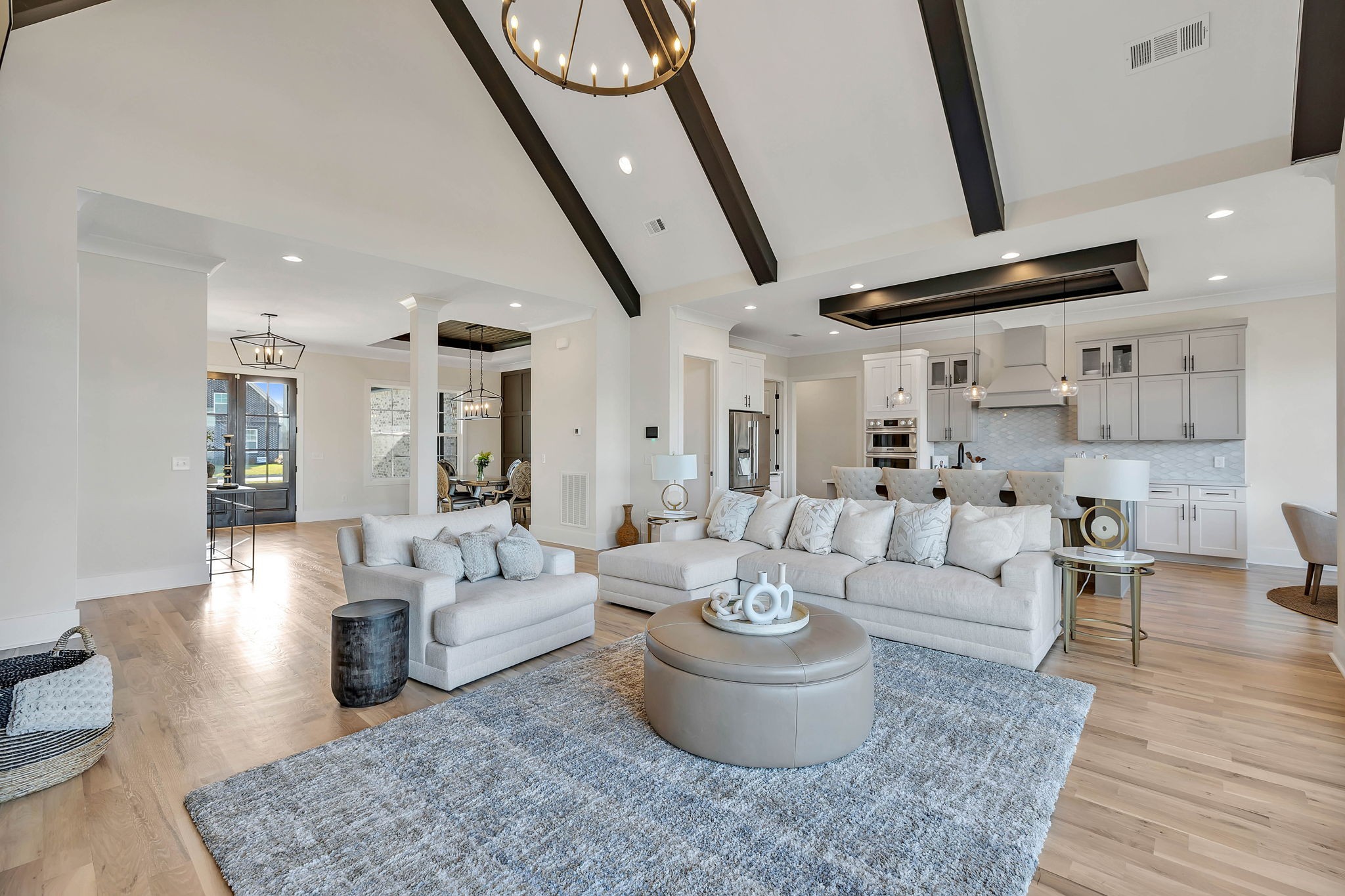 159 Kathryn Adele Lane Mount Juliet, TN 37122 - Photo 13 of 68 a living room with furniture and a wooden floor