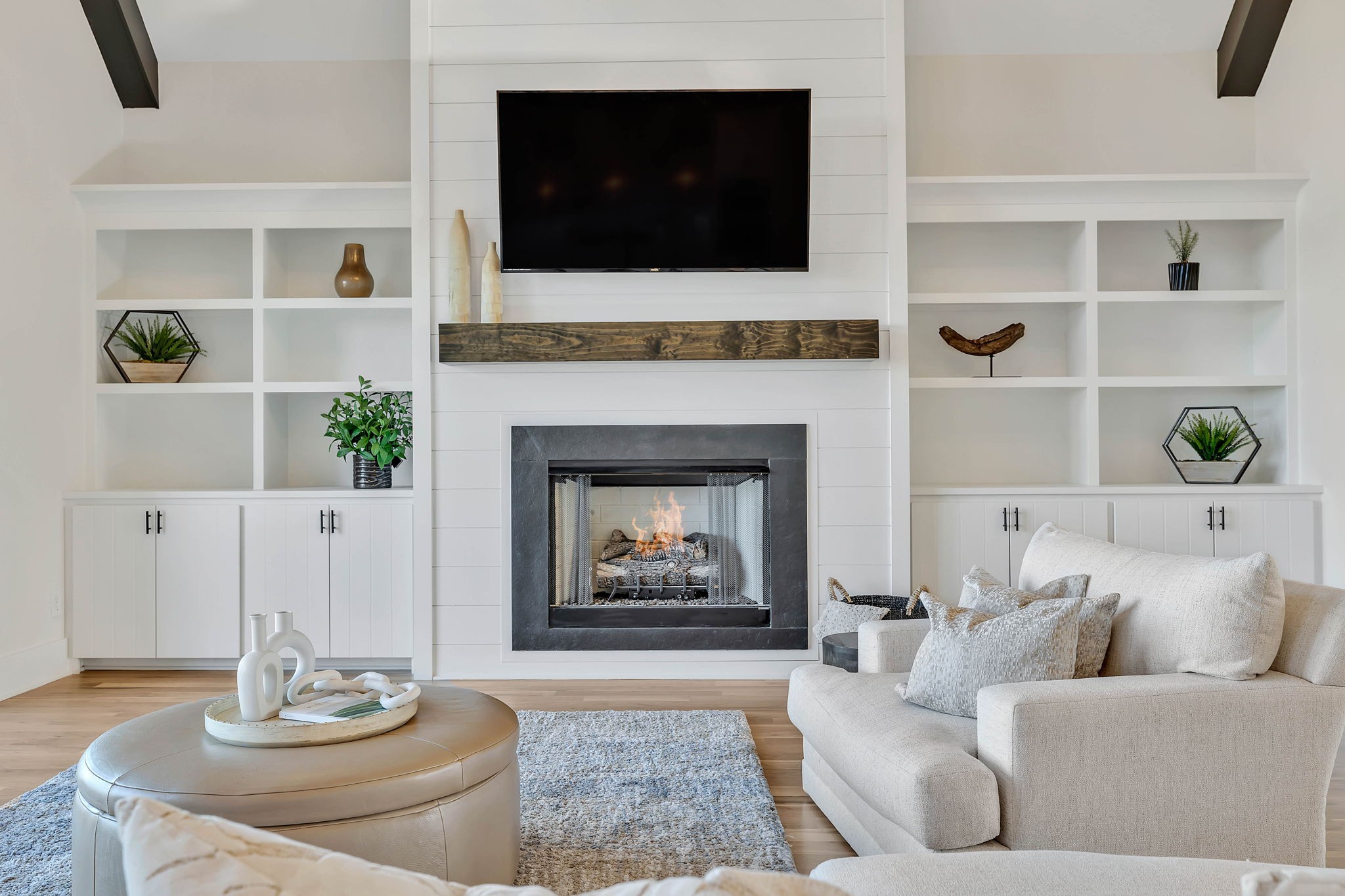 159 Kathryn Adele Lane Mount Juliet, TN 37122 - Photo 16 of 68 a living room with furniture and a fireplace