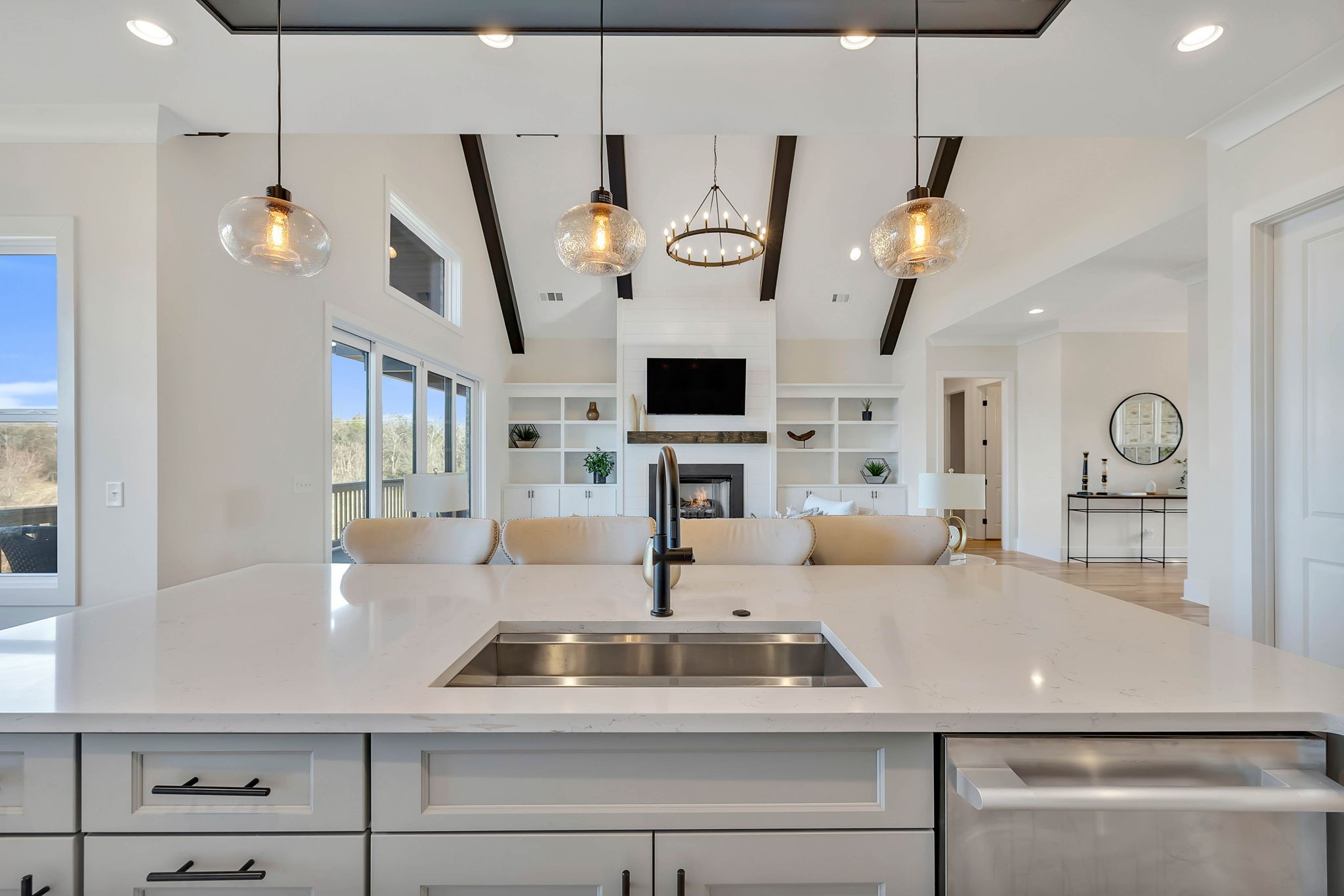 159 Kathryn Adele Lane Mount Juliet, TN 37122 - Photo 20 of 68 a view of living room with furniture and a flat screen tv