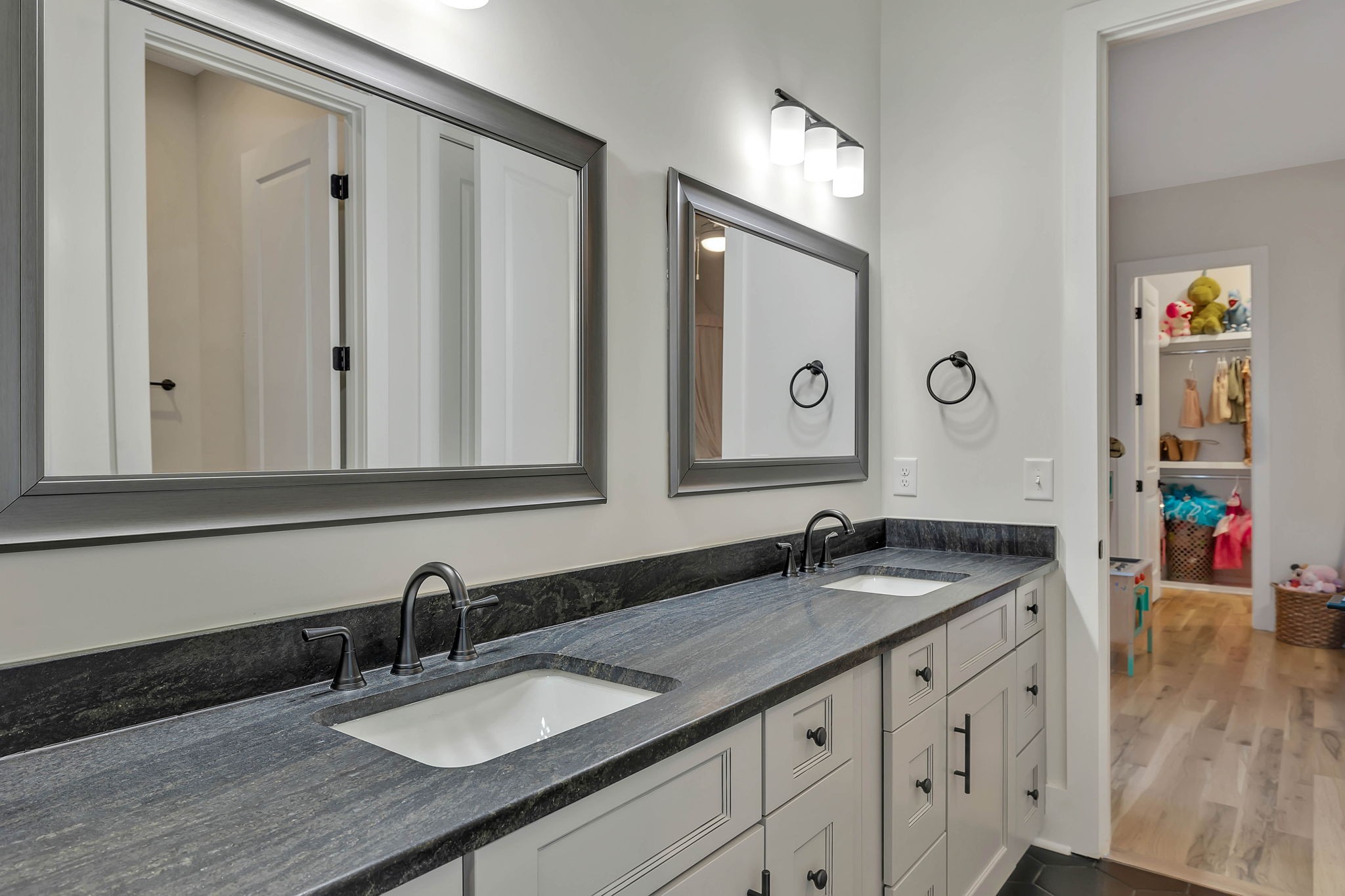 159 Kathryn Adele Lane Mount Juliet, TN 37122 - Photo 47 of 68 a bathroom with double sink and a mirror