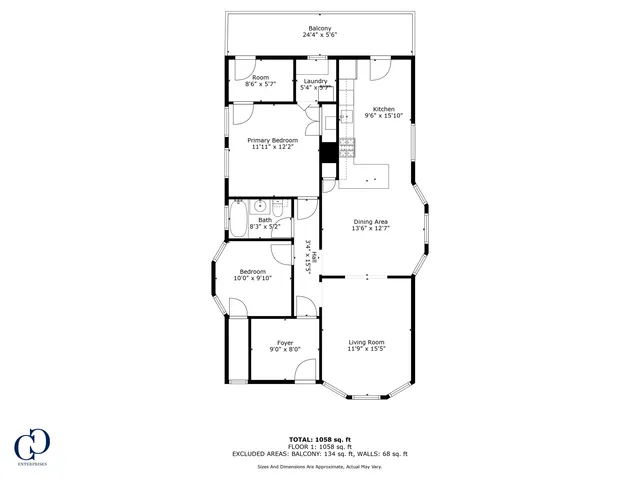 a picture of a floor plan