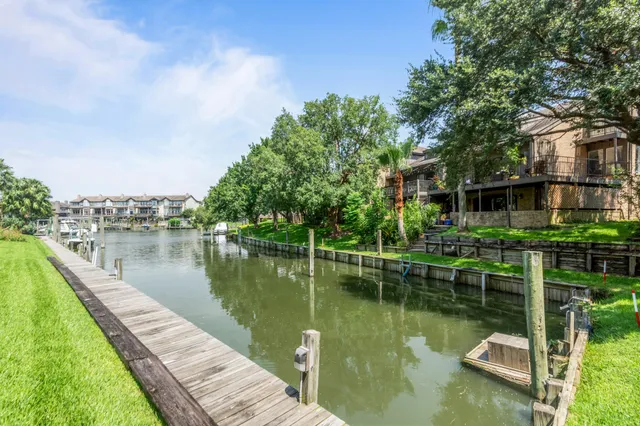an aerial view of multiple houses