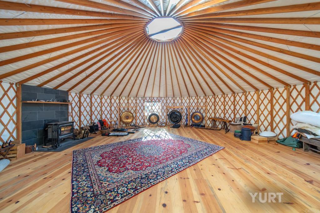29276 Bullskin Ridge Road Oak Run, CA 96069 - Photo 20 of 21 a view of a living room and a wooden floor