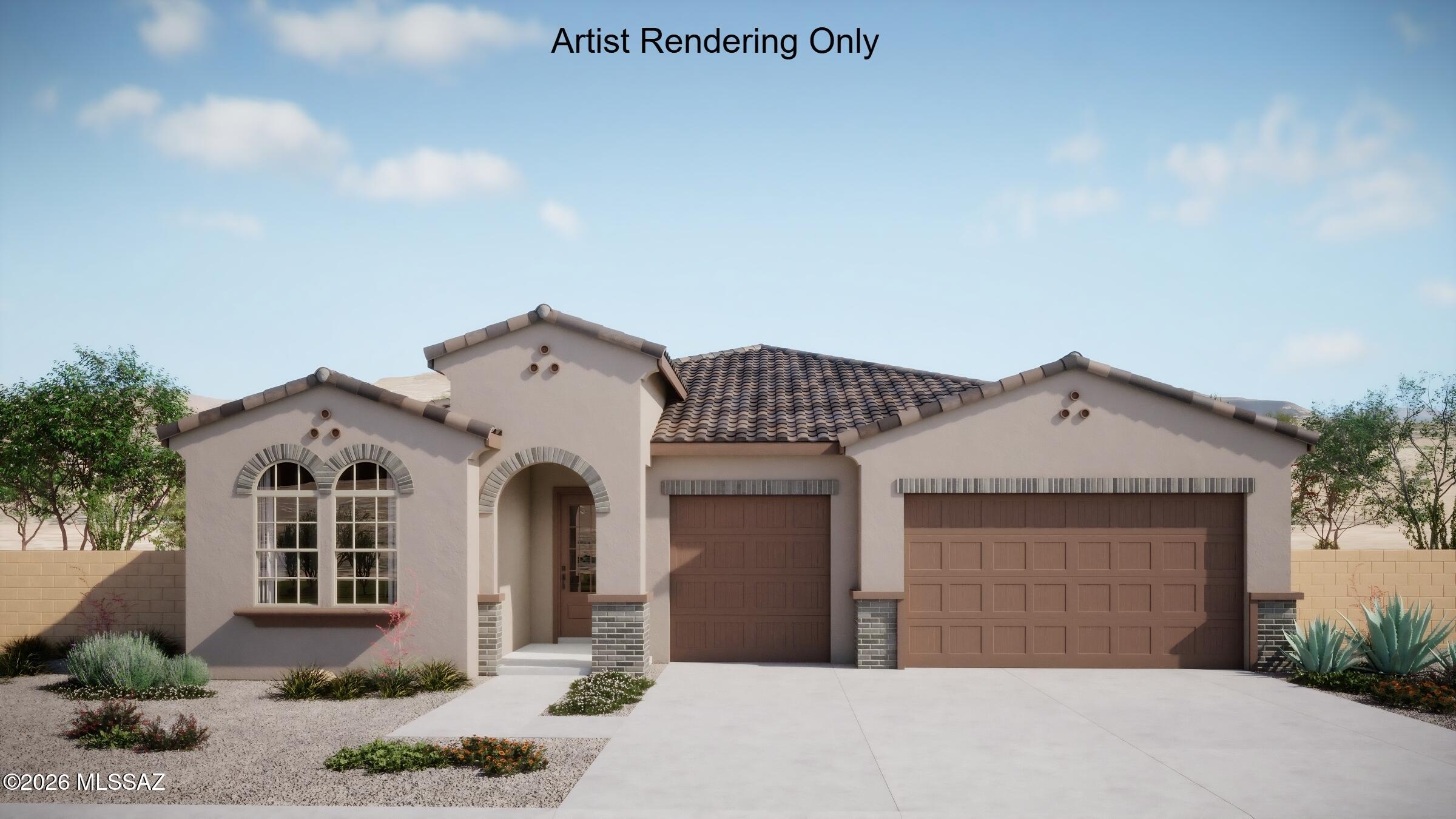 13655 South Hathaway Ranch Road Vail, AZ 85641 - Photo 1 of 1 Auburn - Rustic Spanish elevation