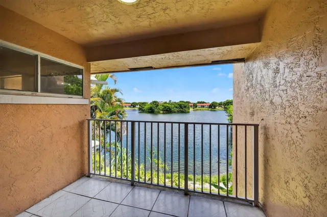 a city view from a balcony