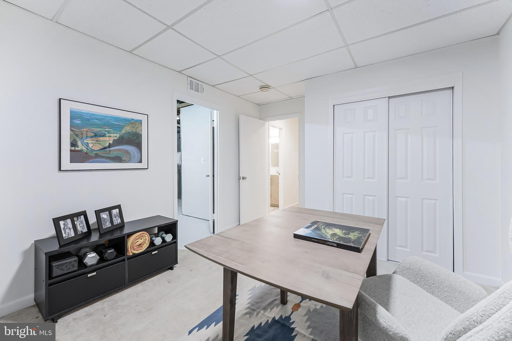 11135 Watermans Drive Reston, VA 20191 - Photo 43 of 73 Lower Level Den / Exercise Room