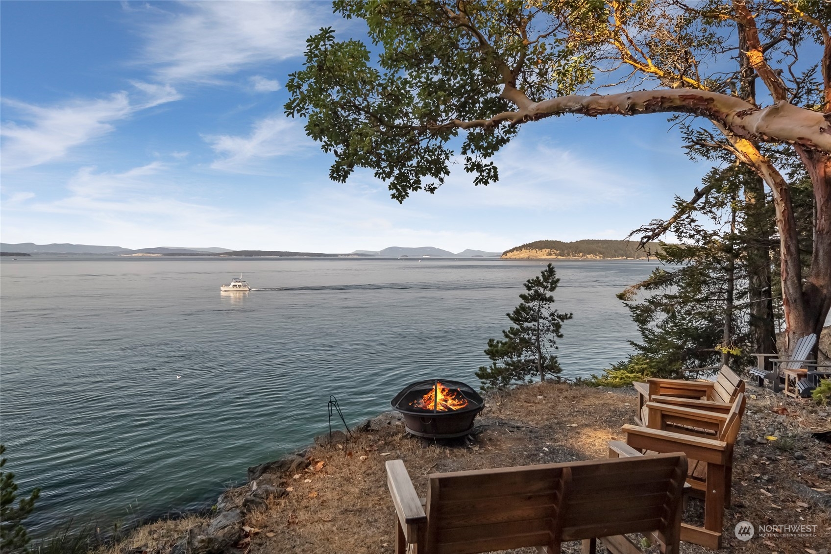 449 Madrona Drive San Juan Island, WA 98250 - Photo 1 of 27 a view of a terrace with sitting area