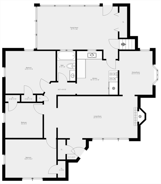 5 Gerry Road Lynnfield, MA 01940 - Photo 21 of 22 a picture of floor plan