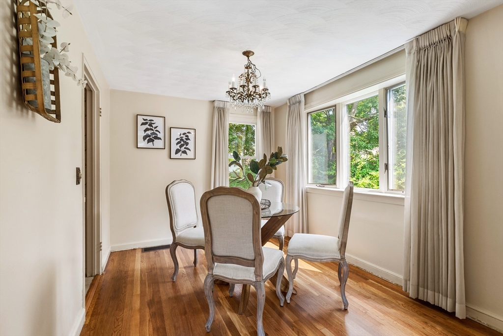 5 Gerry Road Lynnfield, MA 01940 - Photo 5 of 22 a view of a dining room with furniture window and wooden floor