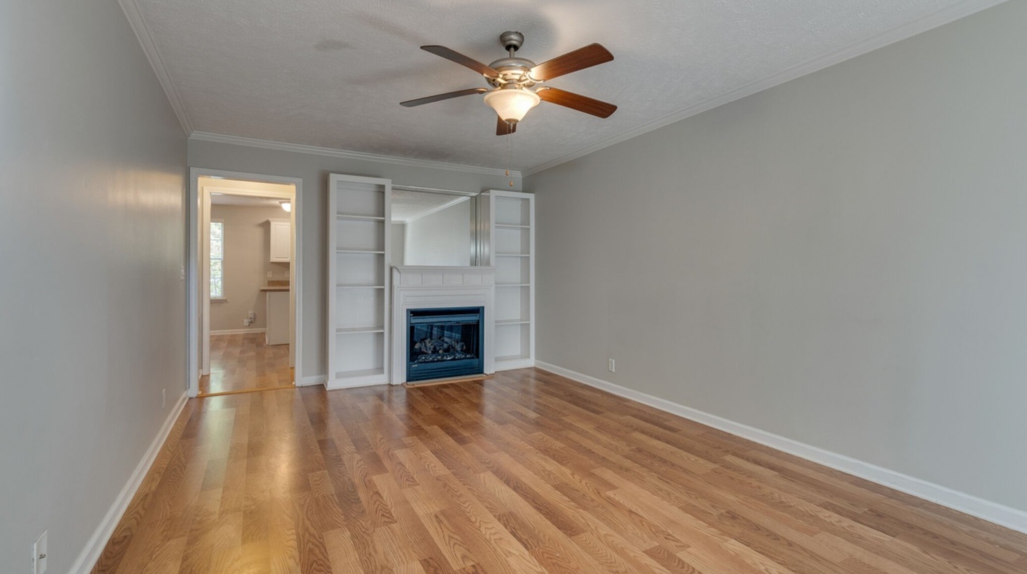 3001 Hamilton Church Road, Unit 403 Antioch, TN 37013 - Photo 5 of 21 wooden floor in an empty room with a window
