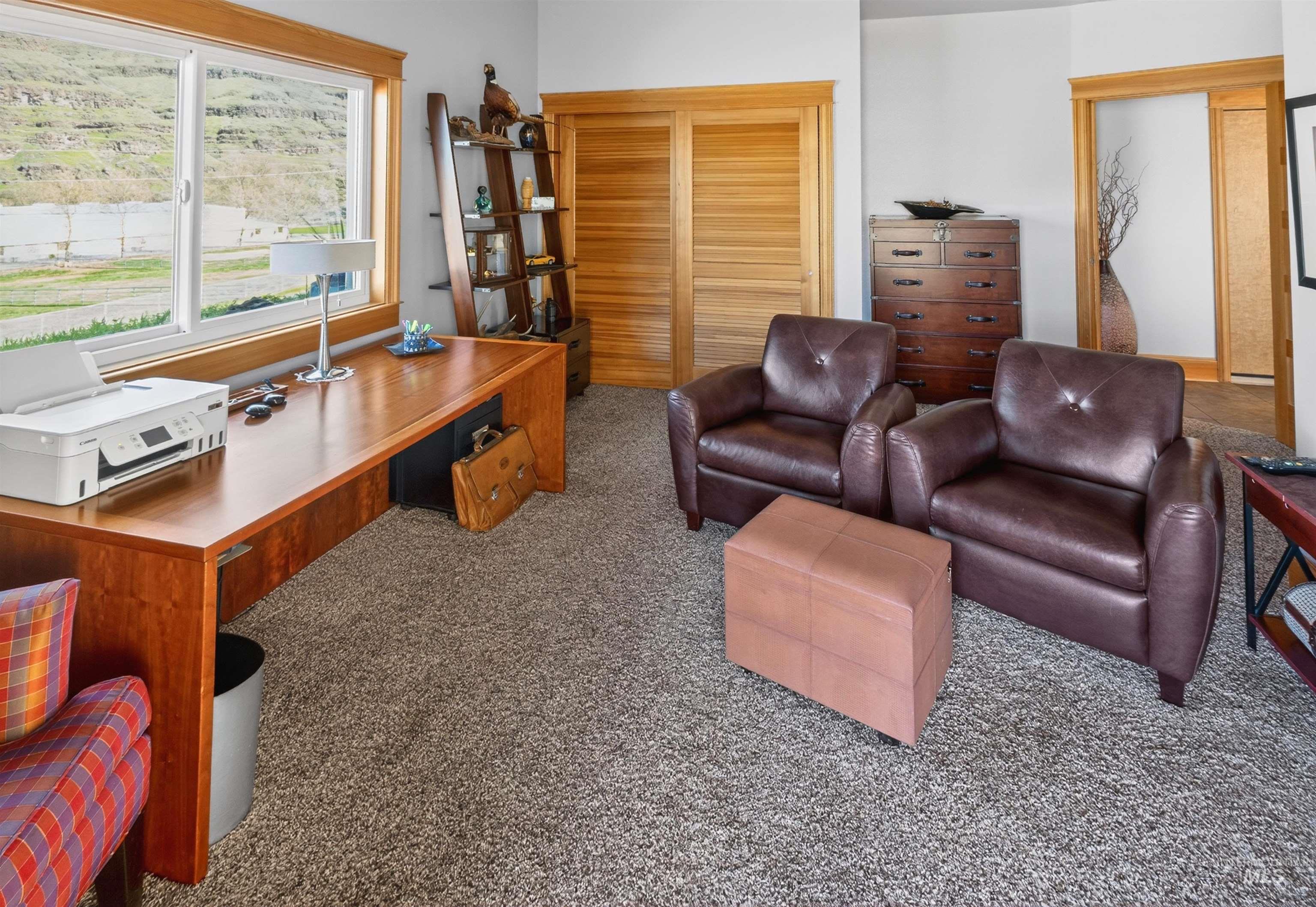 6382 Snake River Road Asotin, WA 99402 - Photo 25 of 34 Office featuring carpet flooring